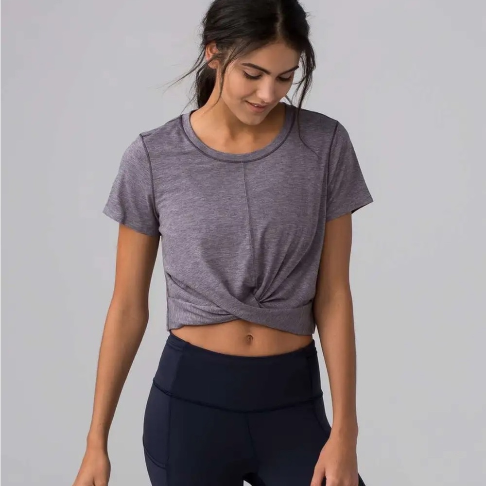 Lululemon intended crop tee